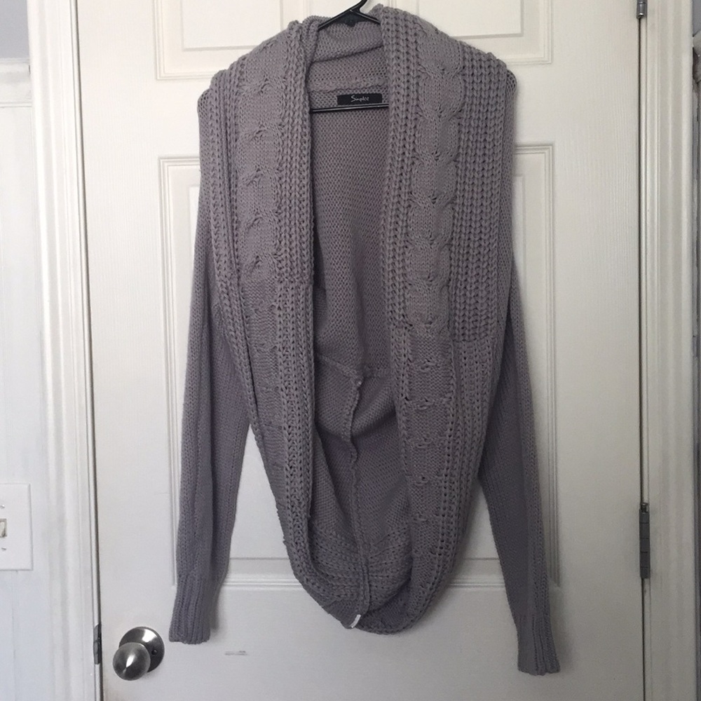 Cardigan sweater!